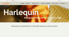 Desktop Screenshot of harlequin-uk.com